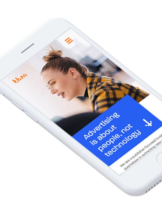 Trade House Media mobile website design