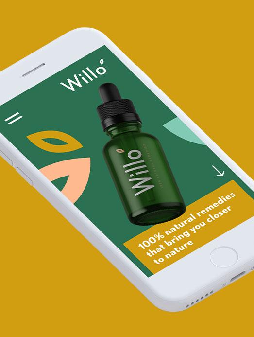 Willo mobile web design